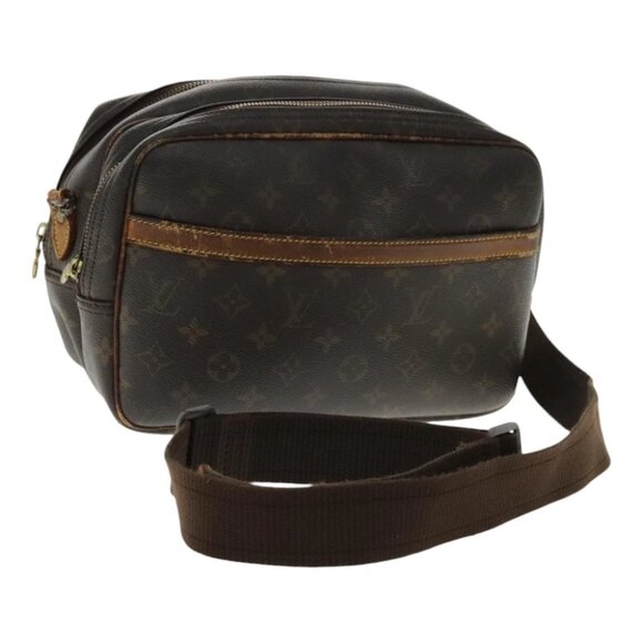 LOUIS VUITTON Monogram Reporter PM Shoulder Bag M45254 LV Auth bs18866 - Picture 1 of 15